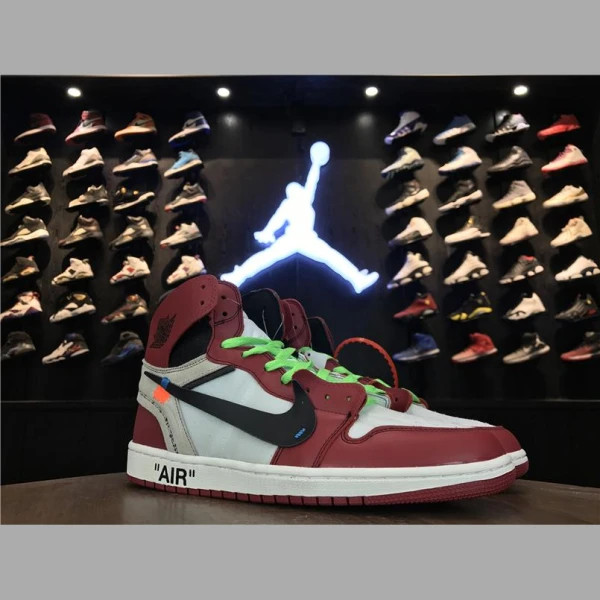 AJ1 Off-White Red