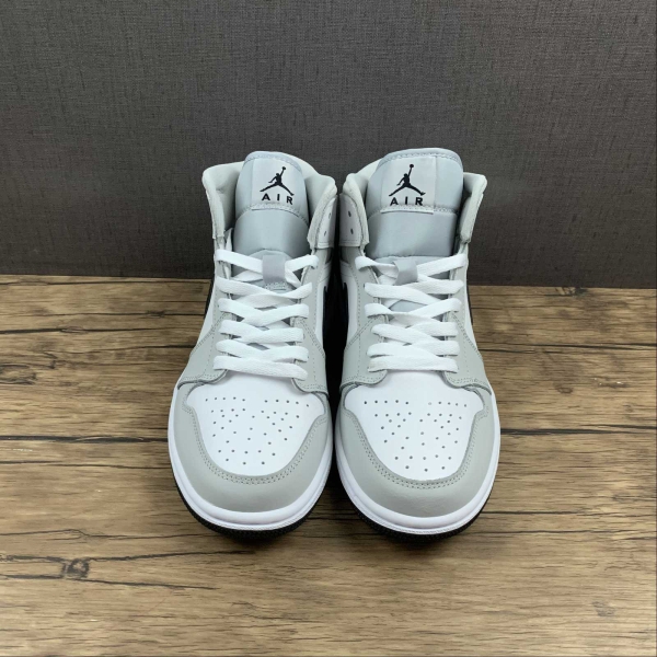 AJ1 White Grey