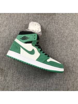 AJ1 Zoom Leather Green