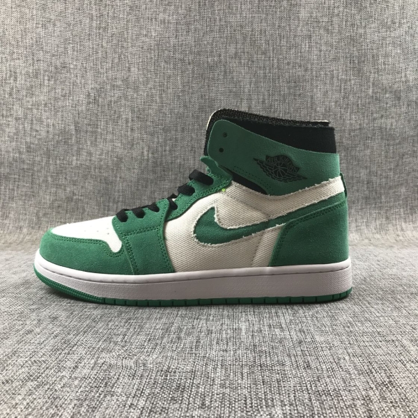 AJ1 Zoom Leather Green