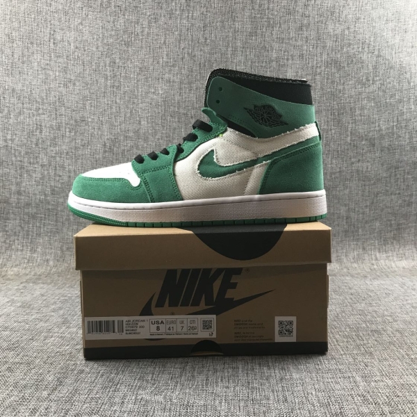 AJ1 Zoom Leather Green