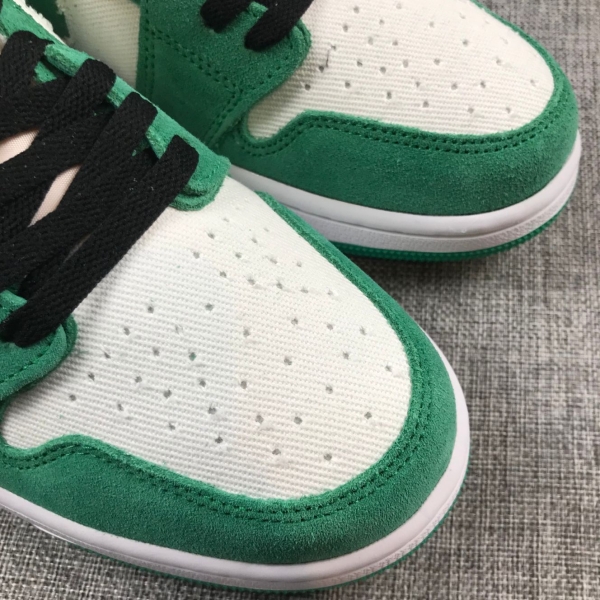 AJ1 Zoom Leather Green