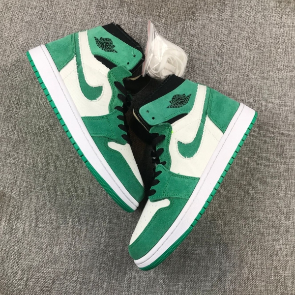 AJ1 Zoom Leather Green