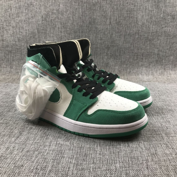 AJ1 Zoom Leather Green