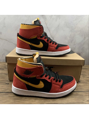 AJ1 Zoom Red Golden