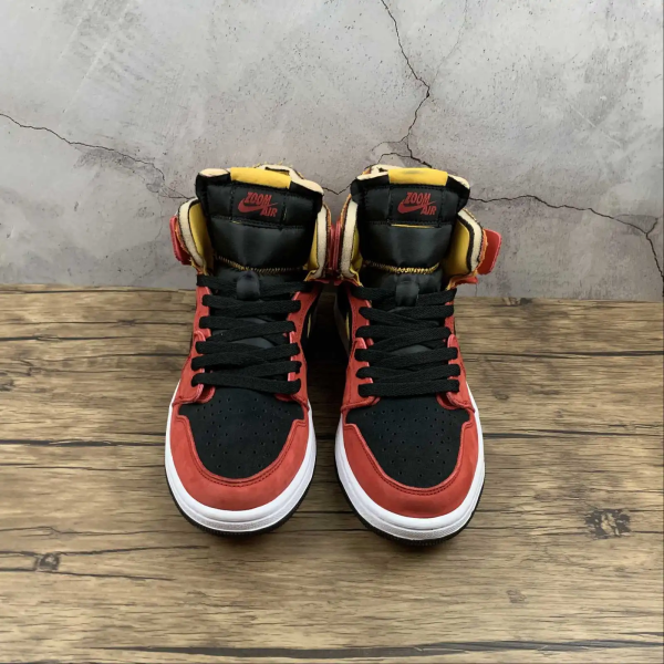 AJ1 Zoom Red Golden