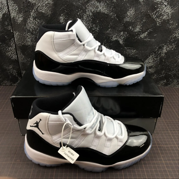 AJ11 White Concord