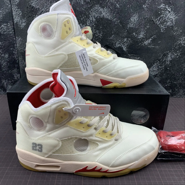 AJ5 Yellow Transparent