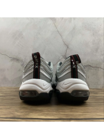 Air Max 97 Metallic Silver Red Logo