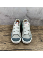 Blazer Low Orange Logo