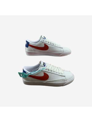 Blazer Low Red Logo Blue