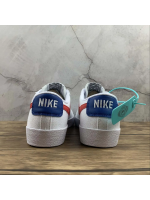 Blazer Low Red Logo Blue