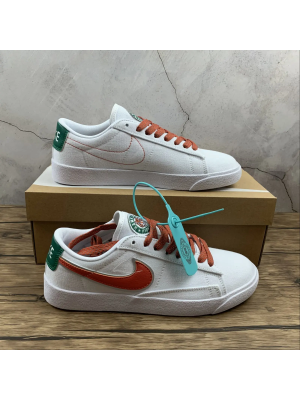 Blazer Low White Red