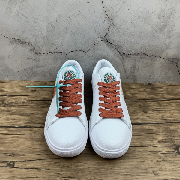 Blazer Low White Red