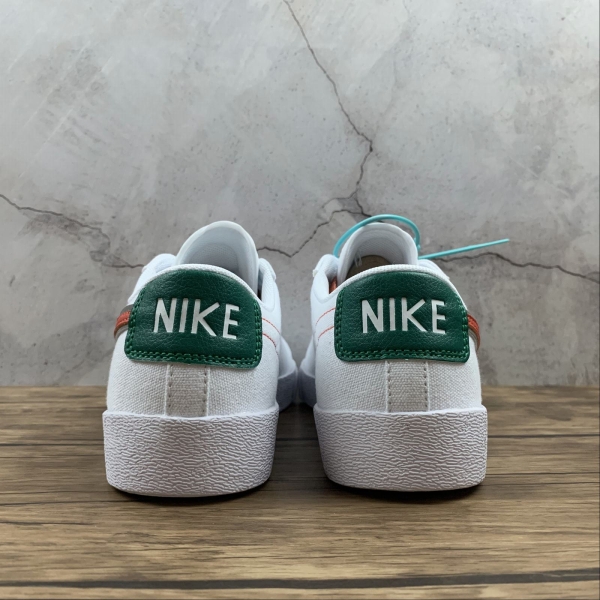 Blazer Low White Red