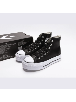 CONV3RS3 BLACK LEATHER