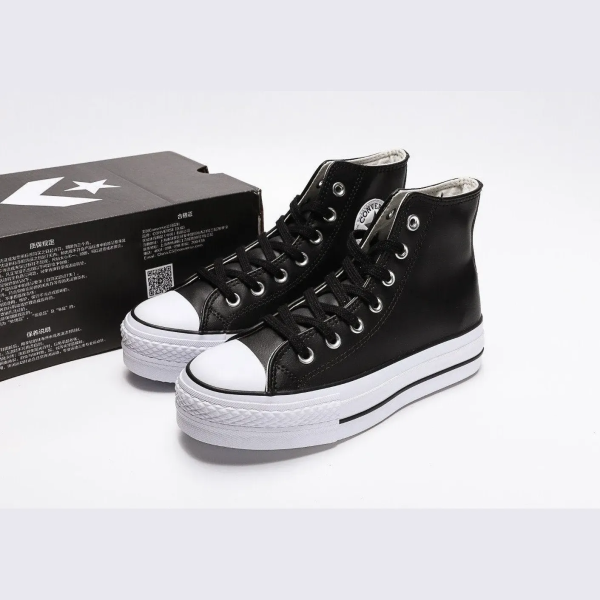 CONV3RS3 BLACK LEATHER