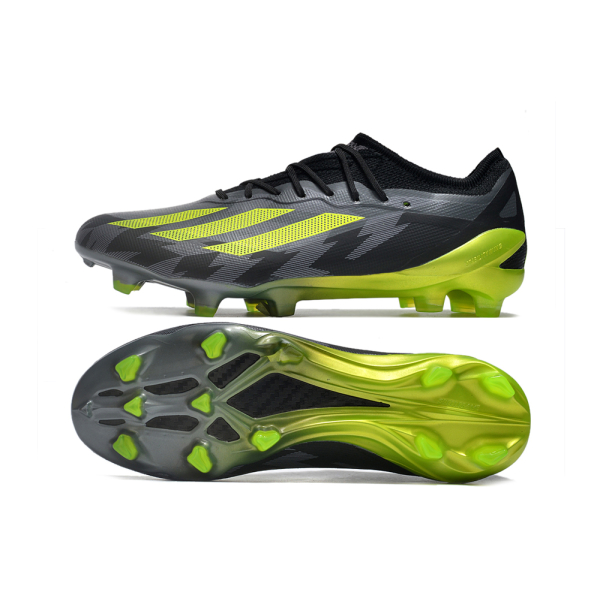 ADIDAS CRAZYFAST MESSI 1 FG - NEGRO CON FLUOR
