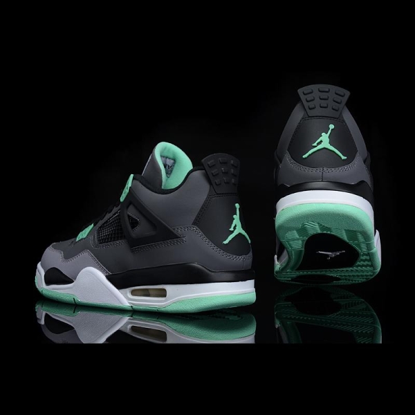 AJ4 New Gray and Green