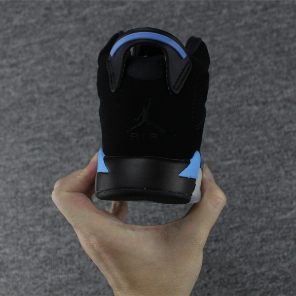 AJ6 Black North Carolina