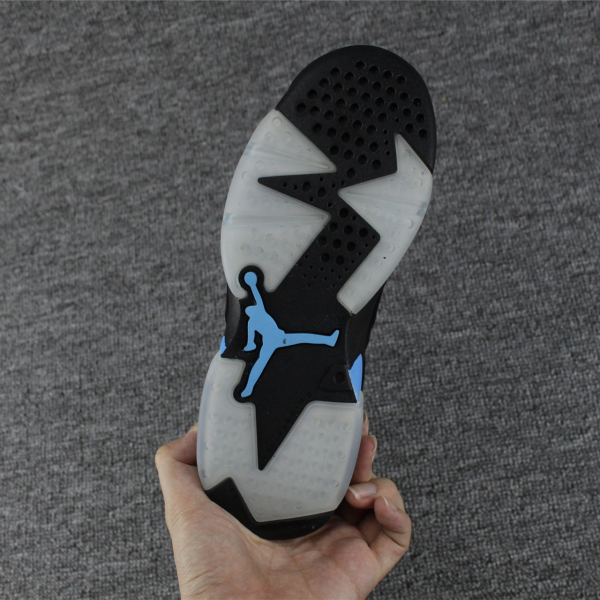 AJ6 Black North Carolina