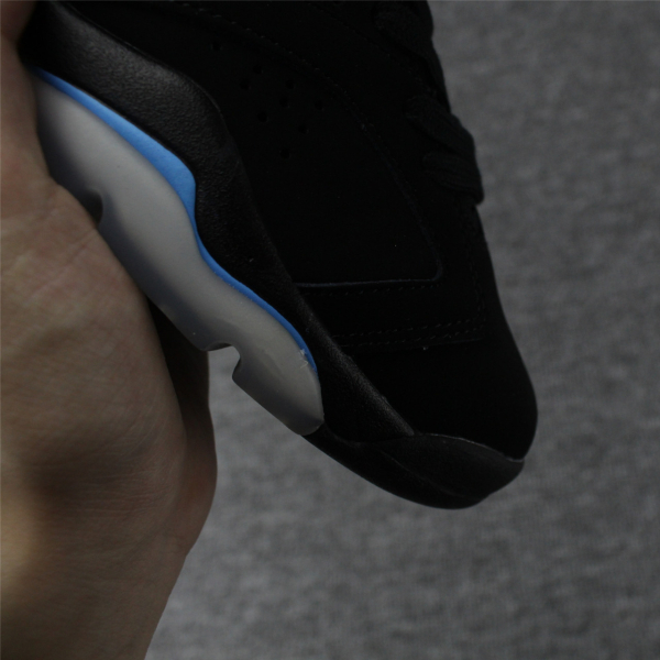 AJ6 Black North Carolina