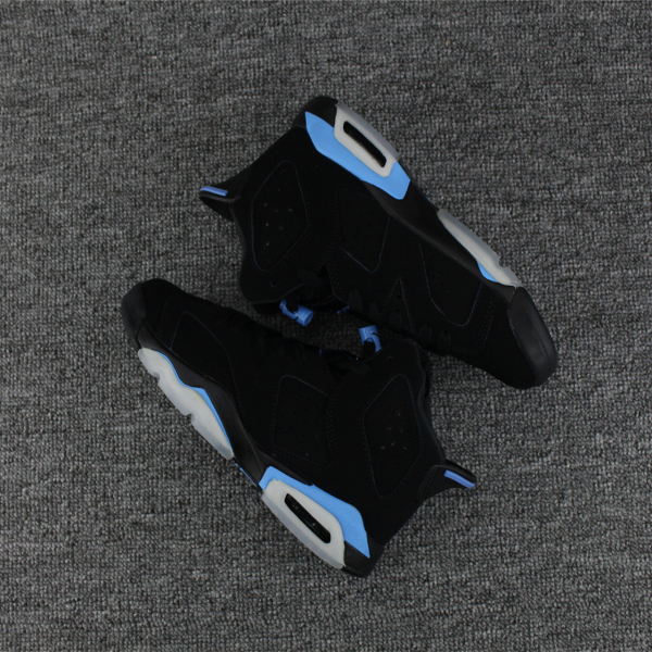 AJ6 Black North Carolina