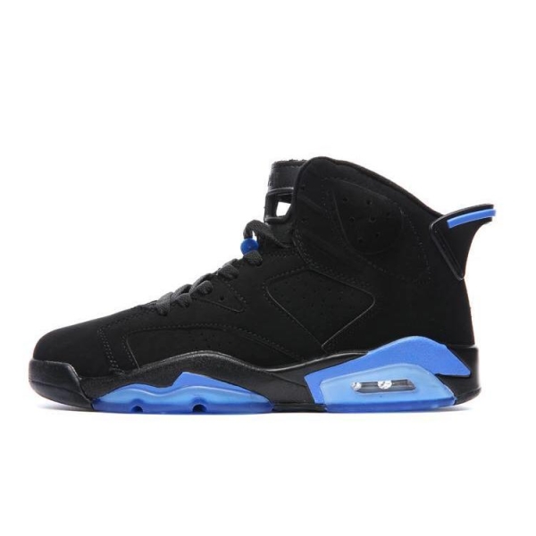 AJ6 black and blue