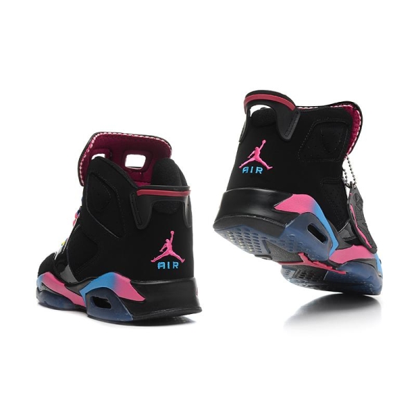 AJ6 black and colors