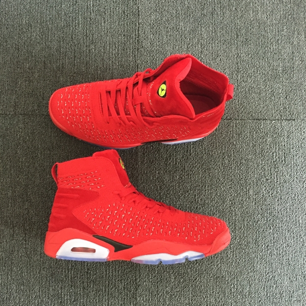 AJ6 generation woven Chinese red