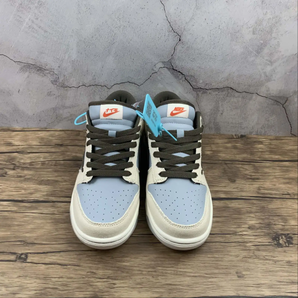 NK Dunk Grey & Brown-Grey