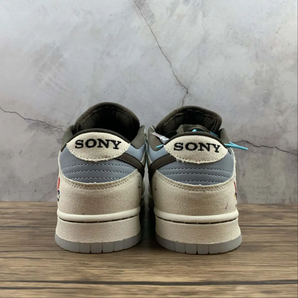 NK Dunk Grey & Brown-Grey