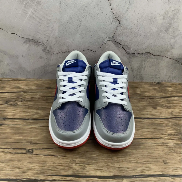 NK Dunk Hyper Blue & Samba Silver