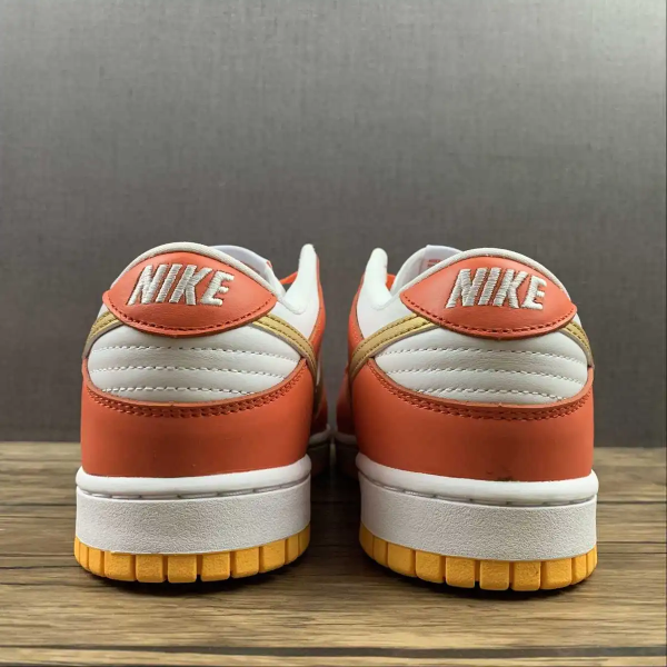 NK Dunk Orange & White-Gold