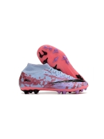 Nike Air Zoom Mercurial Superfly IX Academy AG azul, rosa, rojo y morado