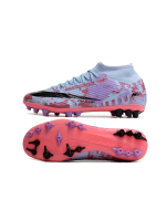 Nike Air Zoom Mercurial Superfly IX Academy AG azul, rosa, rojo y morado