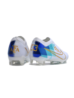 Nike Air Zoom Mercurial Vapor 15 Elite XXV FG blanco con detalles de colores variados