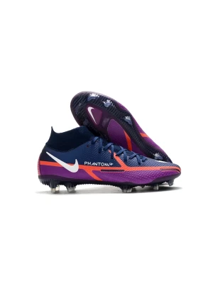Nike Phantom GT2 Dynamic Fit Elite FG- Purpura y Azul
