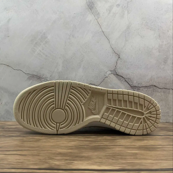 SB Dunk White and Medium Curry