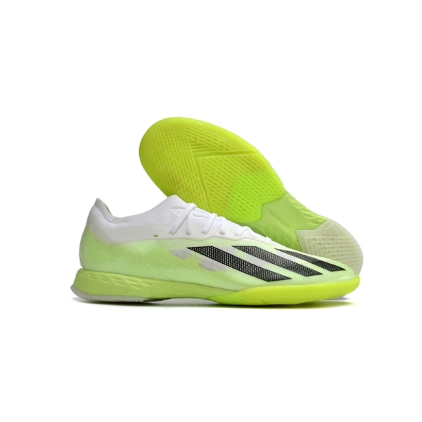 ADIDAS CRAZYFAST 1 IC - BLANCO CON FLUOR