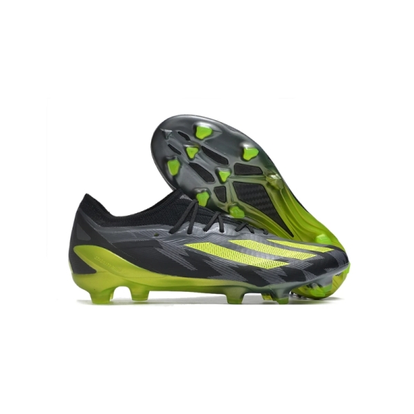 ADIDAS CRAZYFAST MESSI 1 FG - NEGRO CON FLUOR
