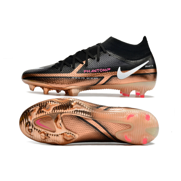 Nike Phantom GT2 Dynamic Fit Elite FG - Negras y Bronce