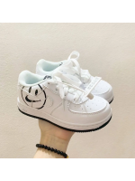 AF1 Kids White Smile