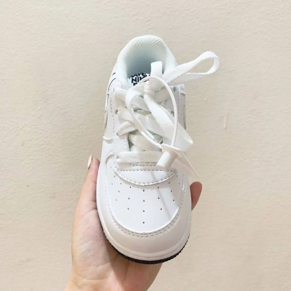 AF1 Kids White Smile