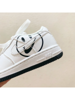AF1 Kids White Smile