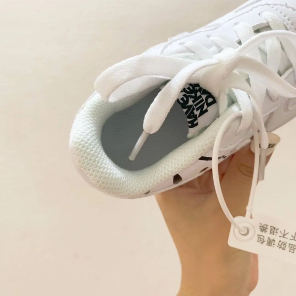 AF1 Kids White Smile