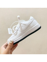 AF1 Kids White Smile
