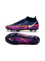 Nike Phantom GT2 Dynamic Fit Elite FG- Purpura y Azul