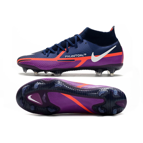 Nike Phantom GT2 Dynamic Fit Elite FG- Purpura y Azul